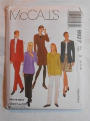 8927 MCC PRINCESS JACKET,PANTS,SKIRT PATTERN 10-14